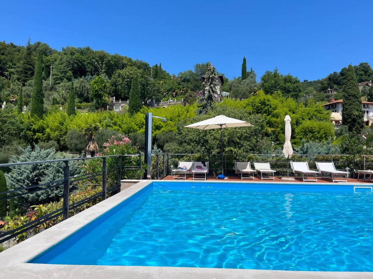 Feli Holiday Home - Panoramic Pool Lake View In Gardone Riviera Exterior foto